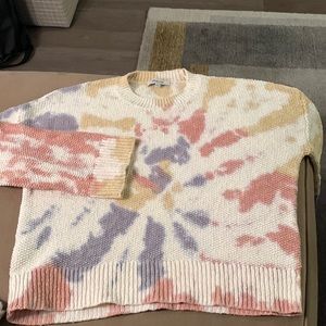 Madewell Tie dye sweater